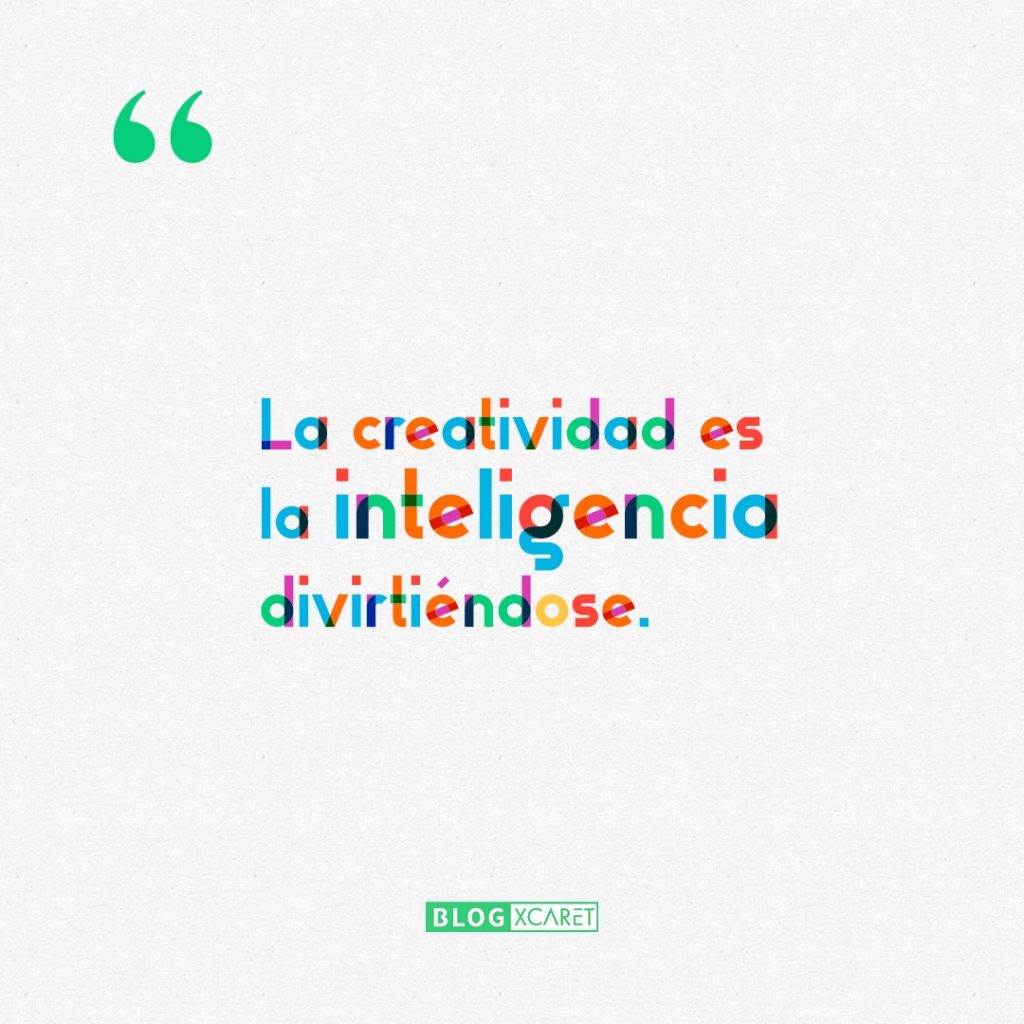 Creativity is intelligence by dividing.