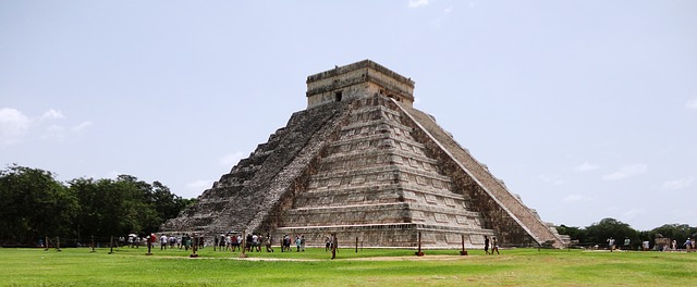 Mayan temple near Cancun.